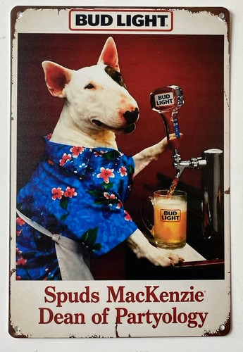 Spuds mackenzie bud - spuds, beer